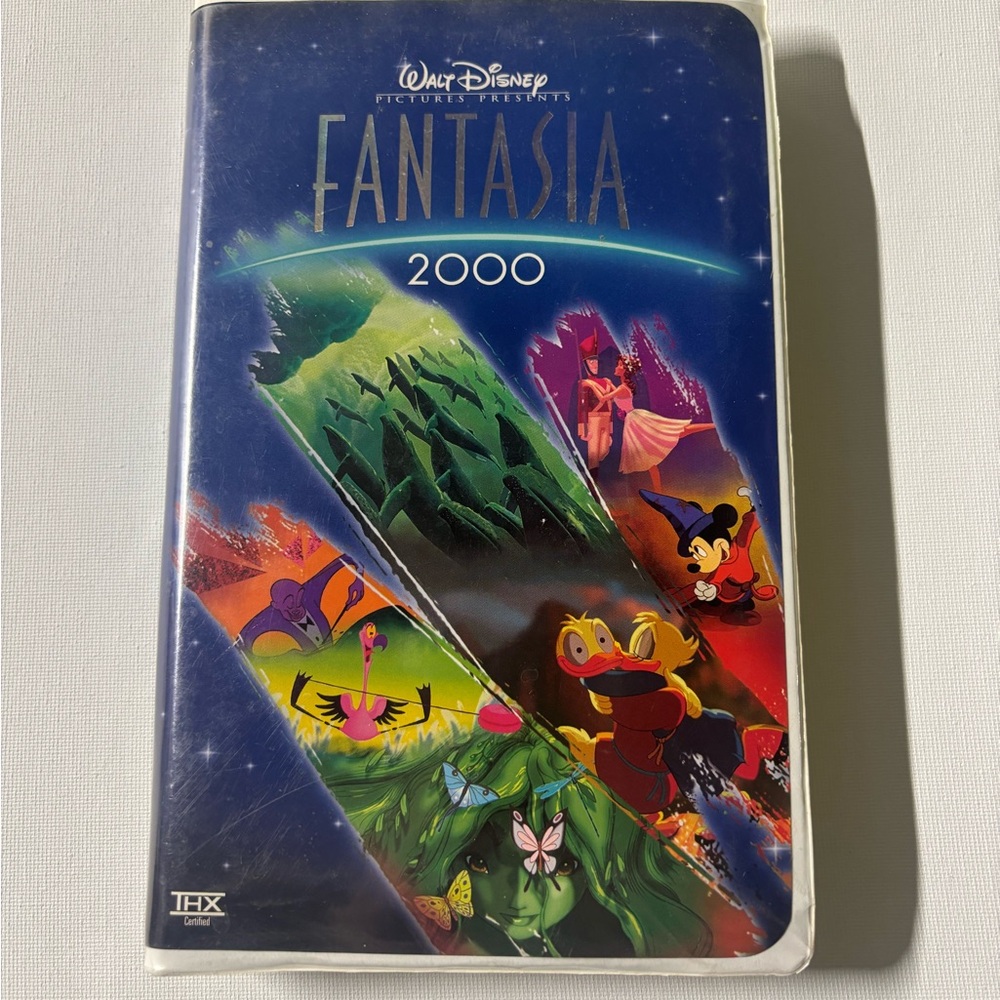Vintage Disney Fantasia 2000 VHS Tape